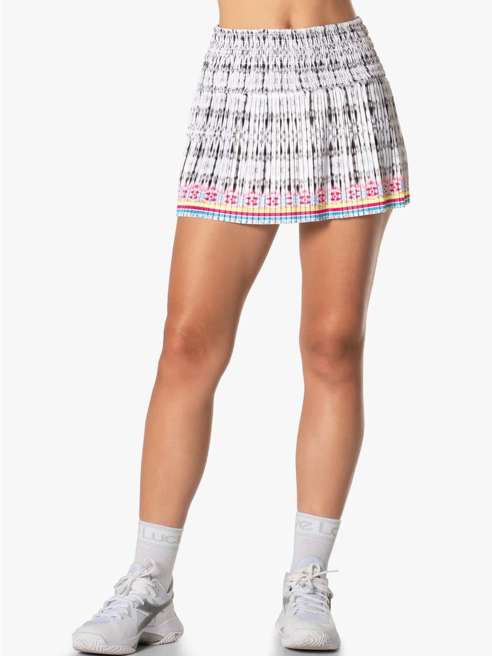 Women’s Lucky In Love Long Obscuro Smocked Tennis Skirt